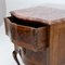 Baroque Style Chest of Drawers with Marble Top and Walnut, 1800s 5