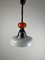 Italian Extendable Hanging Lamp in Ceramic and Glass, 1970s, Image 3