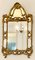 Large French Louis XIV Gilt Mirror with Double Frame, 1990s 14