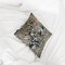 Black Multi Crystalline Square Cushion from Other Kingdom, Image 2