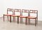 Model 79 Dining Chairs in Rosewood and Leather by N.O. Moller for J.L. Mollers Denmark, 1966, Set of 4 4