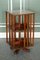 French Military Campaign Brass Inlaid Revolving Bookcase, Image 3