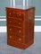 Vintage Military Campaign Chest of Drawers in Yew Wood 4