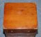 Vintage Military Campaign Chest of Drawers in Yew Wood 6
