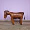 Leather Donkey Footstool by Dimitri Omersa for Abercrombie, 1960s 2