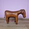 Leather Donkey Footstool by Dimitri Omersa for Abercrombie, 1960s, Image 3
