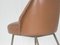 Campanula Armchairs in Brown Leather and Brass by Carlo Pagani for Arflex, 1952, Set of 2, Image 8