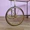 Vintage French Brass Bar Cart, 1950s 9