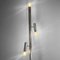 Lámpara de pie italiana tubular de cromo de Reggiani, años 70, Imagen 9