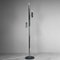 Lámpara de pie italiana tubular de cromo de Reggiani, años 70, Imagen 1