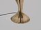 Goldene Bronze Lampe im Michel Armand Stil, 1950er 6