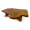 Large Coffee Table in Burl Wood 16