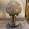 Space Age Italian Table Lamp in Metal and Glass from Mazzega, 1970s, Image 3