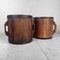 Antique Meiji Handmade Rice Measure Buckets, Japan, Set of 2 3