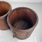 Antique Meiji Handmade Rice Measure Buckets, Japan, Set of 2 8