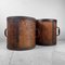 Antique Meiji Handmade Rice Measure Buckets, Japan, Set of 2 14