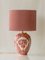 Vintage Delfter Rood Mina Tischlampe von Regina 1