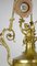Antique French Art Nouveau Brass Glass Chandelier, 1900s 34