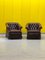 Chesterfield Sofa and Armchairs, 1980s, Set of 3, Image 16