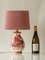 Vintage Delfts Rood Minnie Table Lamp from Regina 3