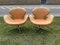 Mid-Century Danish Model 3320 Leather Swan Chair by Arne Jacobsen for Fritz Hansen, 1970s, Image 1
