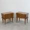 Vintage French Art Decó Night Stands, Set of 2 1