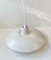Vintage White PH4 / 3 Pendant Lamps by Poul Henningsen for Louis Poulsen, Set of 2, Image 6