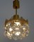 Brass & Lead Crystal Chandelier from Palwa, 1960s, Image 7