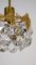 Kronleuchter aus Messing & Bleikristall von Palwa, 1960er 6