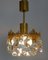 Brass & Lead Crystal Chandelier from Palwa, 1960s 11