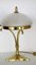 Brass & Glass Table Lamp from Schröder and Co., 1960s 8