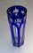 Hand Blown Royal Blue Bohemian Vase, 1920s, Image 2