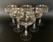 Vintage German Crystal Champagne Glasses by Gallo, 1970, Set of 6 1