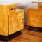 Mid-Century Nightstands or Bedside Tables by Jindrich Halabala for Up Zavody, 1950s, Set of 2 27