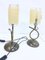 Table Lamps in Brass & Glass by Paul Neuhaus, 1980s, Set of 2, Image 2