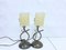 Table Lamps in Brass & Glass by Paul Neuhaus, 1980s, Set of 2 7