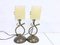 Table Lamps in Brass & Glass by Paul Neuhaus, 1980s, Set of 2, Image 1