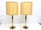 Brutalist Table Lamps in Brass, 1970s, Set of 2, Image 1