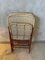 20th Century French Folding Chairs in Rattan and Metal, 1950s, Set of 3 10