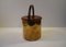 Mid-Century Brass & Teak Cylinda-Line Ice Bucket by Arne Jacobsen for Stelton, 1960s 4