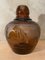 Art Deco Vase in Amber, 1930 4