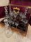 Napoleon III Liquor Set in Walnut and Brass, 1880s 16