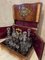 Napoleon III Liquor Set in Walnut and Brass, 1880s, Image 12