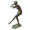 French Art Deco Bronze Figurine by Paul Philippe, 1900s 1