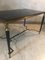 Brass and Black Glass Coffee Table from Maison Bagus, 1950s 7