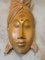 Máscaras tradicionales indonesias de madera tallada, siglo XX. Juego de 2, Imagen 11