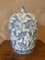 Chinese White and Blue Ceramic Vase, 1920s 5