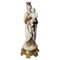 Estatua italiana antigua de porcelana, década de 1850, Imagen 1