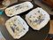 French Earthenware Serving Plates from Sarreguemines, Set of 3 8