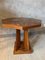 French Oak Marquetry Table, 1920s 7
